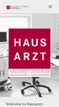 Mobile Screenshot of hausarzt-zentrum.com